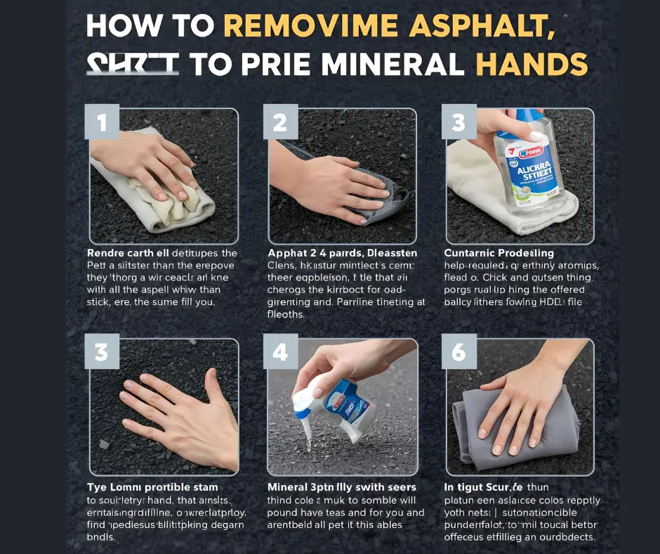 cara menghilangkan aspal di tangan